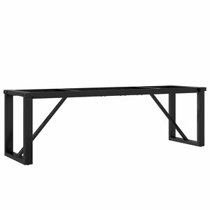 vidaXL Coffee Table Legs O-Frame 140x30x43 cm Steel