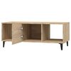 vidaXL Coffee Table Sonoma Oak 102x50x40 cm Engineered Wood