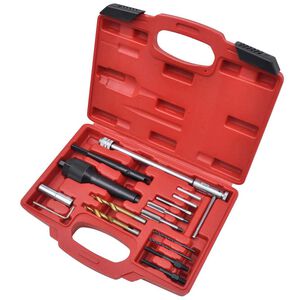 vidaXL 16 pcs Glow Plug Removal Tool Set