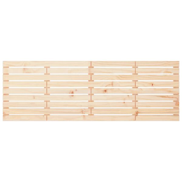 vidaXL Wall Headboard 166x3x63 cm Solid Wood Pine