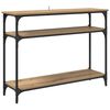 vidaXL Console Table Artisan Oak 100 x 29 x 75 cm Engineered Wood