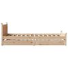 vidaXL Bed Frame without Mattress 90x200 cm Solid Wood Pine
