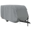 vidaXL Caravan Cover Grey 610x250x220 cm Non-woven Fabric