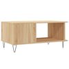 vidaXL Coffee Table Sonoma Oak 90x50x40 cm Engineered Wood