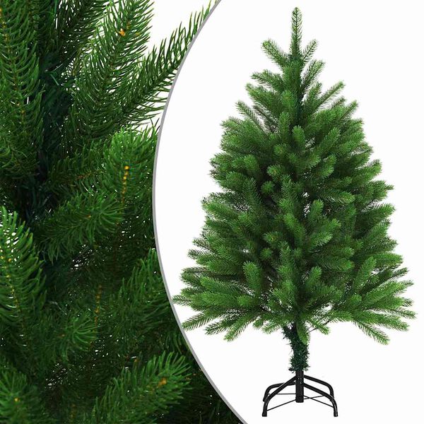 vidaXL Artificial Pre-lit Christmas Tree with Ball Set 120 cm Green