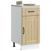 vidaXL Kitchen Base Cabinet Lucca Sonoma Oak Engineered Wood