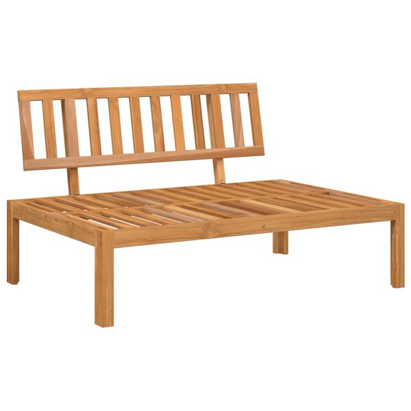 vidaXL 3 Piece Garden Pallet Sofa Set Solid Wood Acacia