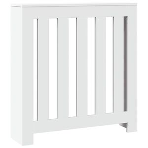 vidaXL Radiator Cover White 78 x 20 x 82 cm Engineered Wood