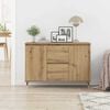 vidaXL Sideboard Artisan Oak 101.5 x 35 x 70 cm Engineered Wood