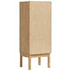 vidaXL Bathroom Cabinet Wax Brown 35 x 30 x 90 cm Solid Pine Wood