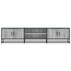 vidaXL TV Cabinet Grey Sonoma 180x35x41 cm Engineered Wood