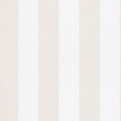 Noordwand Topchic Wallpaper Stripes Beige and White