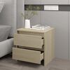 vidaXL Bedside Cabinet Sonoma Oak 45x34.5x44.5 cm Engineered Wood
