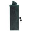 vidaXL Wall Mounted Mailbox Green 29 x 13 x 41 cm Cast Aluminum