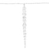 vidaXL Christmas Icicle Light 200 LEDs Cold White 20 m Acrylic PVC