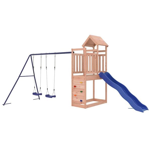 vidaXL Outdoor Playset Solid Wood Douglas