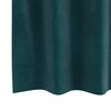 vidaXL Blackout Curtains 2 pcs Dark Green 140 x 260 cm Velvet