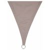 Perel Shade Sail Triangle 3.6 m Taupe GSS3360TA