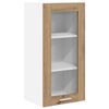 vidaXL Hanging Cabinet with Storage 2 pcs Artisan Oak 40 x 31 x 80 cm