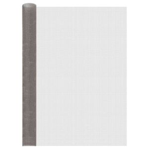 vidaXL Mesh Screen 120 x 500 cm 3 Mesh Stainless Steel 201 Silver
