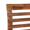 vidaXL Bed Frame without Mattress Solid Acacia Wood 160x200 cm