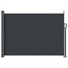 vidaXL Retractable Side Awning 120 x 300 cm 100% polyester iron steel