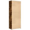 vidaXL Highboard Smoked Oak 70x42.5x185 cm Engineered Wood