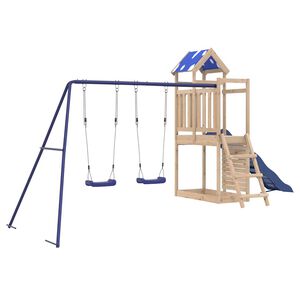 vidaXL Outdoor Playset Solid Wood Pine