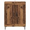 vidaXL Sideboard Old Wood 69.5 x 34 x 90 cm Engineered Wood and Iron