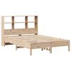 vidaXL Bookcase Bed without Mattress 140x190 cm Solid Wood Pine