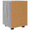 vidaXL Bedside Table Grey Sonoma 30.5 x 30 x 43 cm Engineered Wood