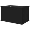 vidaXL Cat House Black 85 x 55 x 50 cm Engineered Wood
