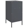 vidaXL Bedside Cabinets 2 pcs Anthracite 36x39x68 cm Steel