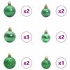 vidaXL Artificial Hinged Christmas Tree Green 120 cm PE and PVC