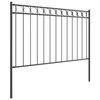 vidaXL Fence Element Assen Grey 170 x 200 cm Steel