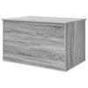 vidaXL Cat House Grey Sonoma 85 x 55 x 50 cm Engineered Wood