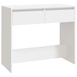 vidaXL Console Table White 89x41x76,5 cm Engineered Wood