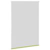 vidaXL Roller Blind Blackout Leaves Green 110x175 cm Fabric Width 105.7 cm Polyester