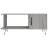 vidaXL Coffee Table Grey Sonoma 90x50x40 cm Engineered Wood