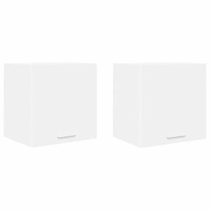vidaXL Hanging Cabinet 2 pcs White 40 x 31 x 40 cm Engineered Wood
