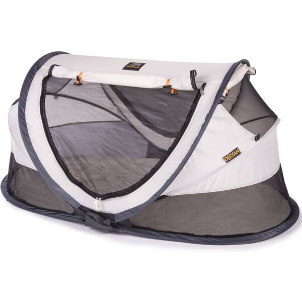 DERYAN Pop-up Travel Cot Peuter Luxe with Mosquito Net Cream