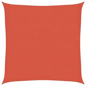 vidaXL Sunshade Sail 160 g/m² Square Terracotta 2.5x2.5 m HDPE