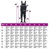 vidaXL Chest Waders with Boots Black Size 42