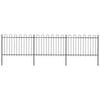 vidaXL Garden Fence | Steel | Tough | Modern