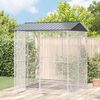vidaXL Bird Cage Anthracite 215 x 208 x 247 cm Galvanised steel