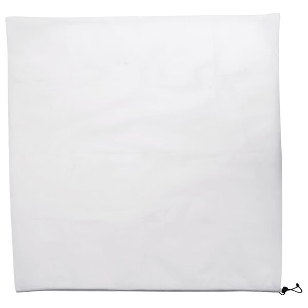 vidaXL Plant Fleece Covers with Drawstring 8 pcs 70 g/m&sup2; 0.8x0.8 m