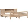 vidaXL Bed Frame without Mattress 200x200 cm Solid Wood Pine