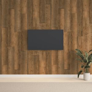 vidaXL Wall Panels Wood Look Brown PVC 2,06 m&sup2;
