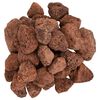 vidaXL Volcanic Rocks 10 kg Red 3-5 cm