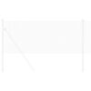 vidaXL Welded Wire Fence Silver 1.5 x 50 m